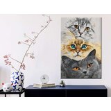  Slika za samostalno slikanje - Cat's Trio 40x60 | shoptok.hr
