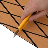  Prostirka za čamce Prugasti Smeđa i crna 190 x 70 cm EVA - 190 x 70 cm Smeđa i crna | shoptok.hr