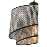 Opviq luster Barette Hazeran, 32x32cm, crni | Eponuda.ba
