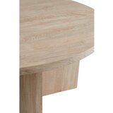 Ellos Home Okrugao stolić za kavu od MDF-a u svijetloj prirodnoj boji ø 85 cm Poppy – | shoptok.hr
