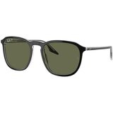 Ray-ban RB2203 919/58 Polarized M (52) Črna/Zelena Cene
