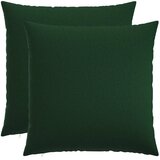  Jastuk s jastukom HEERLEN 2 kom. Tamnozelena Tkanina - Tamnozelena 55 x 55 cm 2 | shoptok.hr