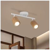  Brilagi - Stropni spot MODERN WOOD 2xGU10/8W/230V drvo/bela | Eponuda.com