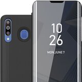 Cadorabo CASE, združljiv s Samsungom v turmalinski črni barvi - prozorno za zaščito z ogledalom z ogledalom s funkcijo stojala 360 stopinj zaščita, (20566975) Cene