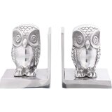 vidaXL držač za Knjige Set od 2 Srebrna Aluminij 7 x 9 x 11 cm | shoptok.hr