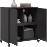  Komoda crna 68x39x72 cm čelična | Eponuda.com