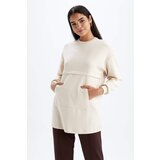 Defacto Relax Fit Crew Neck Long Sleeve Tunic | shoptok.hr