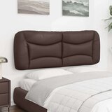  Vzglavna stranica rjava 140 cm umetno usnje, (21295658) | Shoptok.si