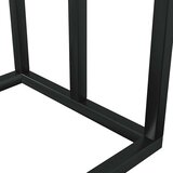  Samostojeći stalak za ručnike crni 48 x 24 x 79 cm željezni | shoptok.hr