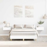  Okvir za krevet bijeli 135x190 cm konstruirano drvo | shoptok.hr