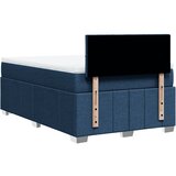  Krevet s oprugama i madracem plavi 120 x 190 cm od tkanine | shoptok.hr