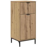  Set namještaja za kupaonicu 4 kom. Umjetnički hrast Smeđa 60.5 x 33.5 x 61 cm | shoptok.hr