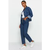 Trendyol Jeans - Blue - Mom Cene