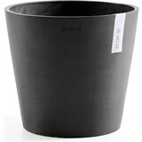 Ecopots Amsterdam cvetlični lonec - temno siv - Ø 30 cm | Shoptok.si