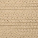  Košara za pohranu bež-bijela Ø 40 x 25 cm od pamuka | shoptok.hr