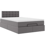  Otomanski krevet s madracima i LED sivi 120x190cm umjetna koža | Eponuda.ba