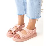  Pink Sandals with Adjustable Straps Brodni | shoptok.hr