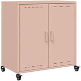 Maison Chic Komoda - Predalnik roza 68,5x39x72 cm jeklo, (21715517) Cene