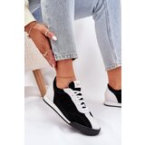 Laura Messi Ladies Leather Sports Shoes 2935 Black | Shoptok.si