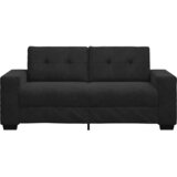  Dvosjed Crni 180x77x82 cm Baršun | shoptok.hr