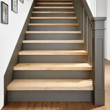 vidaXL Podloge za stopnice 2 kosa 100x30x2 cm trdna hrastovina | Shoptok.si