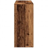  Barski stol s policom boja staro drvo 124x46x103,5 cm drveni | Eponuda.com