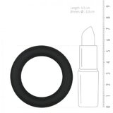 EasyToys - Men Only silikonski obroček za penis, črn - medium | Shoptok.si