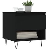  Stolići za kavu 2 kom crni 50x46x50 cm od konstruiranog drva | shoptok.hr