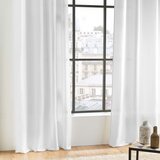 Douceur d intérieur Bijela zavjesa od mikrovlakana 140x280 cm Absolu – | shoptok.hr