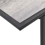  Stol za vrt Siva 100 x 55 x 70 cm boja drva | shoptok.hr