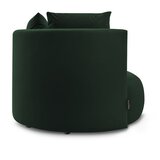 Bobochic Paris Temno zelen žameten fotelj Cesar – | Shoptok.si