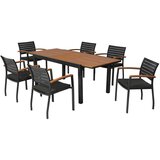 Gardenson VRTNA GARNITURA ASTROS aluminij barve grafita, naravne barve | Shoptok.si