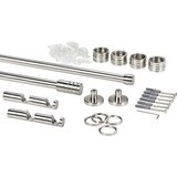 Homeware SET KARNISE 200 cm barve nerjavečega jekla | Shoptok.si