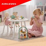 Kruzzel drveni set za čaj sa stalkom za tortu i kolačima, za djecu | shoptok.hr
