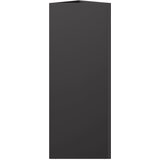  Vrtna sadilica crna trokutasta 30 x 26 x 75 cm čelična | shoptok.hr