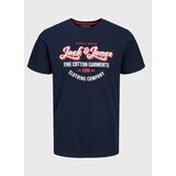 Jack & Jones Majica Andy 12224087 Mornarsko modra Regular Fit | Shoptok.si