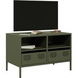 TV ormarić maslinastozeleni 68x39x43,5 cm hladno valjani čelik | shoptok.hr