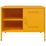 TV ormarić žute boje senfa 68 x 39 x 50,5 cm čelični | shoptok.hr