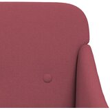  Fotelja crvena boja vina 63 x 76 x 80 cm od tkanine | Eponuda.com