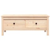  Klubska mizica 100x50x40 cm trdna borovina, (20711422) | Shoptok.si