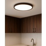  LED plafonsko svetlo LED/40W/230V 3000/4000/6500K prečnik 50 cm braon | Eponuda.com