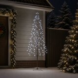  LED božićno drvce Bijela Čelik 196 LED lampica | shoptok.hr