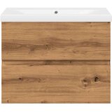 vidaXL omarica z umivalnikom artisan hrast 61x39,5x49 cm | Shoptok.si