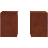  Stalak za biljke 2 pcs Rđa 24 x 24 x 35 cm | shoptok.hr