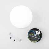  plafonsko svetlo moonlight 1xE27/15W/230V prečnika 16 cm crno | Eponuda.com