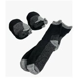 MERINO RAMS Vunene čarape 3/1 crne | ePonuda.com