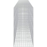  Gabion s žicom debljine 5 mm i mrežom 10x10 cm 1100x100x200 cm | shoptok.hr