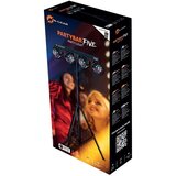 N-gear PB-FIVE Partybar, DMX in-out, stalak, 4 LED RGB glave, kontrola, strobo | shoptok.hr