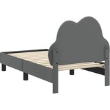  Okvir kreveta za malu djecu s naslonom Svjetlosiva 70 x 140 cm | shoptok.hr