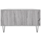  Stolić za kavu siva boja hrasta 104x60x35 cm konstruirano drvo | shoptok.hr